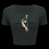 Ladies' Poly-Cotton Crop T-Shirt Thumbnail