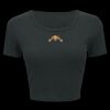 Ladies' Poly-Cotton Crop T-Shirt Thumbnail