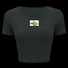 Ladies' Poly-Cotton Crop T-Shirt Thumbnail