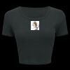 Ladies' Poly-Cotton Crop T-Shirt Thumbnail