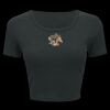 Ladies' Poly-Cotton Crop T-Shirt Thumbnail