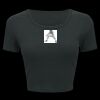 Ladies' Poly-Cotton Crop T-Shirt Thumbnail