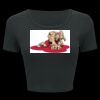 Ladies' Poly-Cotton Crop T-Shirt Thumbnail