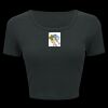Ladies' Poly-Cotton Crop T-Shirt Thumbnail