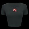 Ladies' Poly-Cotton Crop T-Shirt Thumbnail