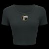 Ladies' Poly-Cotton Crop T-Shirt Thumbnail