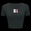 Ladies' Poly-Cotton Crop T-Shirt Thumbnail