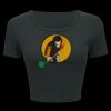 Ladies' Poly-Cotton Crop T-Shirt Thumbnail