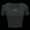 Ladies' Poly-Cotton Crop T-Shirt Thumbnail