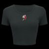 Ladies' Poly-Cotton Crop T-Shirt Thumbnail
