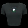 Ladies' Poly-Cotton Crop T-Shirt Thumbnail