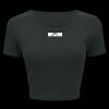 Ladies' Poly-Cotton Crop T-Shirt Thumbnail