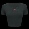 Ladies' Poly-Cotton Crop T-Shirt Thumbnail