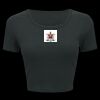 Ladies' Poly-Cotton Crop T-Shirt Thumbnail