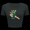 Ladies' Poly-Cotton Crop T-Shirt Thumbnail