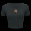 Ladies' Poly-Cotton Crop T-Shirt Thumbnail