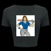 Ladies' Poly-Cotton Crop T-Shirt Thumbnail
