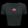 Ladies' Poly-Cotton Crop T-Shirt Thumbnail