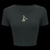 Ladies' Poly-Cotton Crop T-Shirt Thumbnail