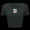 Ladies' Poly-Cotton Crop T-Shirt Thumbnail