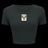 Ladies' Poly-Cotton Crop T-Shirt Thumbnail