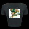 Ladies' Poly-Cotton Crop T-Shirt Thumbnail