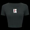 Ladies' Poly-Cotton Crop T-Shirt Thumbnail