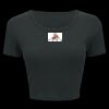 Ladies' Poly-Cotton Crop T-Shirt Thumbnail