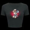 Ladies' Poly-Cotton Crop T-Shirt Thumbnail