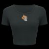 Ladies' Poly-Cotton Crop T-Shirt Thumbnail