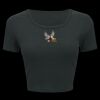 Ladies' Poly-Cotton Crop T-Shirt Thumbnail