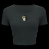 Ladies' Poly-Cotton Crop T-Shirt Thumbnail
