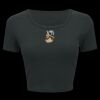 Ladies' Poly-Cotton Crop T-Shirt Thumbnail