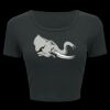 Ladies' Poly-Cotton Crop T-Shirt Thumbnail