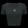 Ladies' Poly-Cotton Crop T-Shirt Thumbnail