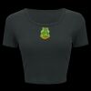 Ladies' Poly-Cotton Crop T-Shirt Thumbnail