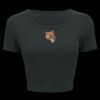 Ladies' Poly-Cotton Crop T-Shirt Thumbnail