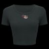 Ladies' Poly-Cotton Crop T-Shirt Thumbnail