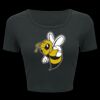 Ladies' Poly-Cotton Crop T-Shirt Thumbnail