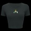 Ladies' Poly-Cotton Crop T-Shirt Thumbnail