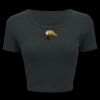 Ladies' Poly-Cotton Crop T-Shirt Thumbnail