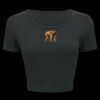Ladies' Poly-Cotton Crop T-Shirt Thumbnail