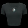 Ladies' Poly-Cotton Crop T-Shirt Thumbnail