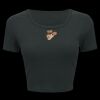 Ladies' Poly-Cotton Crop T-Shirt Thumbnail