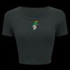 Ladies' Poly-Cotton Crop T-Shirt Thumbnail