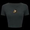 Ladies' Poly-Cotton Crop T-Shirt Thumbnail