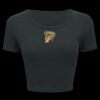 Ladies' Poly-Cotton Crop T-Shirt Thumbnail