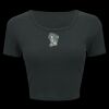 Ladies' Poly-Cotton Crop T-Shirt Thumbnail