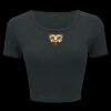 Ladies' Poly-Cotton Crop T-Shirt Thumbnail