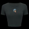 Ladies' Poly-Cotton Crop T-Shirt Thumbnail